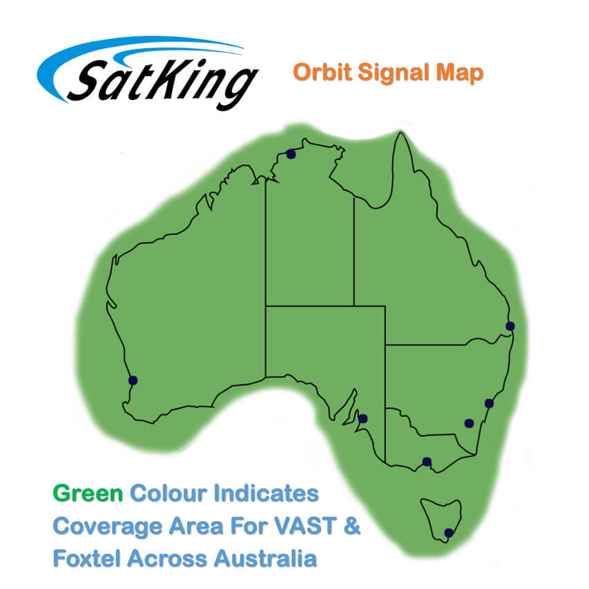 SatkingOrbit Dish Coverage Map