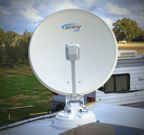 TV Satellite Dish for Caravan